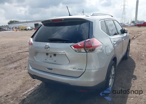 2015 Nissan Rogue Sl z USA, uszkodzony, nr VIN 5N1AT2MV5FC751126